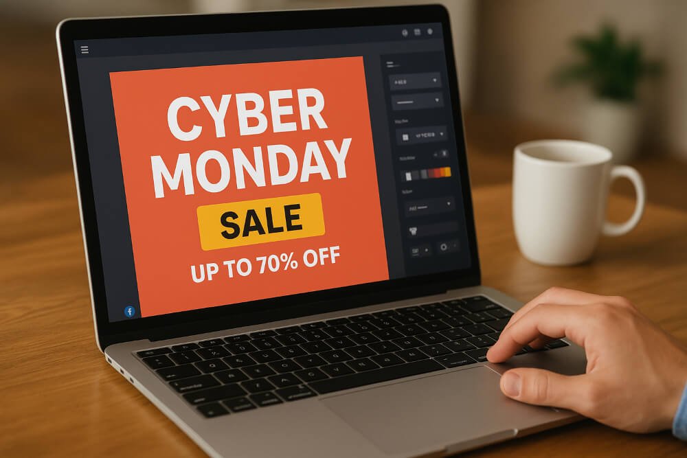 AI Tools to Design Cyber Monday Ads Without a Big Budget